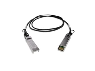 QNAP CAB-DAC15M-SFPP-A02 fiberoptisk kabel 1,5 m SFP+ DAC Sort