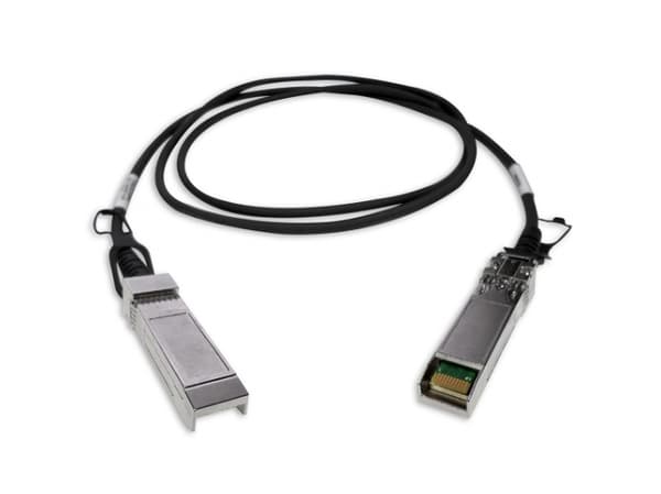 QNAP CAB-DAC15M-SFPP-A02 fiberoptisk kabel 1,5 m SFP+ DAC Sort