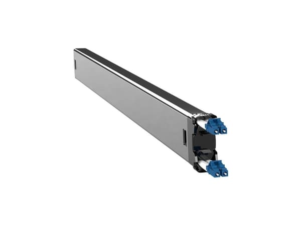 PATCHBOX PLUS+ - Fiberoptisk kassett - sort, krom