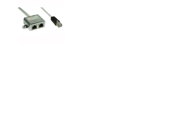 InLine 69995, 0,15 m, Cat5e, RJ-45, RJ-45, Sølv