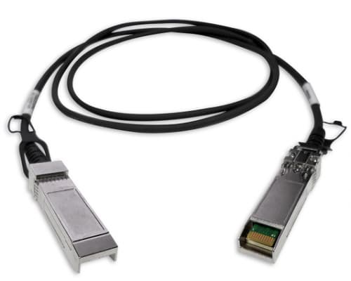QNAP - 10GBase direktkopplingskabel - SFP+ (hane) till SFP+ (hane) - 3 m - dubbelaxlad - för QNAP QSW-M2106-4C
