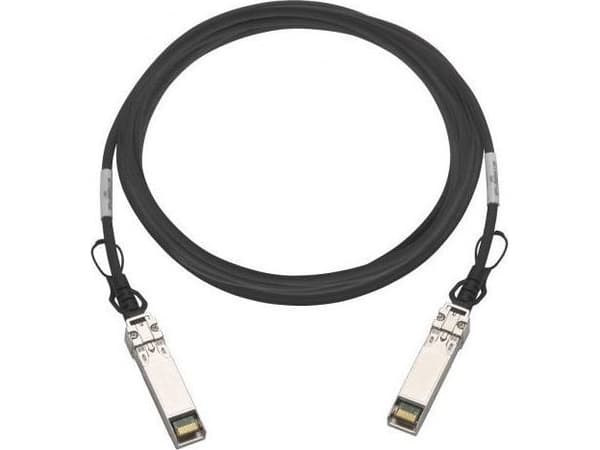 QNAP - 10GBase direktkopplingskabel - SFP+ (hane) till SFP+ (hane) - 3 m - dubbelaxlad - för QNAP QSW-M2106-4C