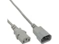 Miniatyrbilde 2 av 2: InLine 4043718101696, 1,8 m, C13 kopling, C14 kopling