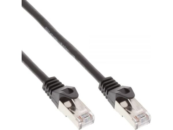 InLine 0.5m FTP Cat5e, 0.5 m, Cat5e, F/UTP (FTP), RJ-45, RJ-45, RJ-45