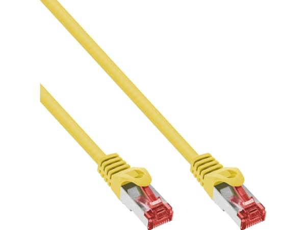 InLine 4043718231614, 5 m, Cat6, S/FTP (S-STP), RJ-45, RJ-45, Gult