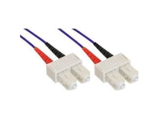 Inline Patchcord SC/SC-fiber, 50/125 µm, OM4 5 m (83505P)