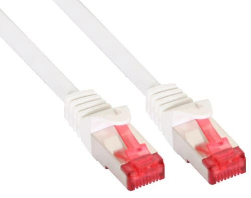 InLine 4043718206780, 0,3 m, Cat6, S/FTP (S-STP), RJ-45, RJ-45, Hvit
