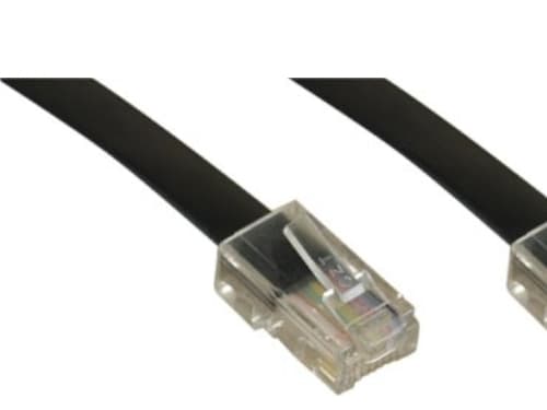 InLine 68814, 5 m, RJ-45, RJ-45, Sort