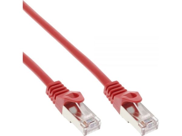 InLine 2m Cat5e, 2 m, Cat5e, F/UTP (FTP), RJ-45, RJ-45, RJ-45