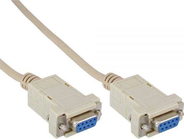InLine 12222X, Beige, 2 m, Hona kontakt, Hona kontakt