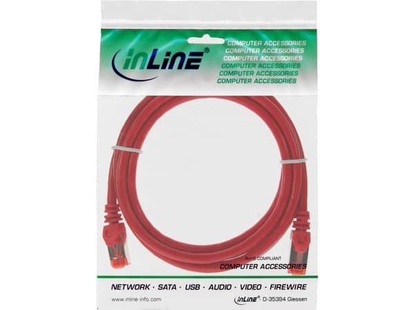 InLine 76105R, 5 m, Cat6, S/FTP (S-STP), RJ-45, RJ-45