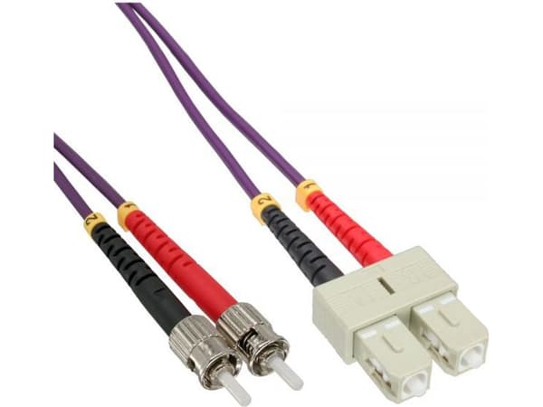 Inline Patchcord SC/ST kuitu, 50/125 µm, OM4 10 m (82510P)