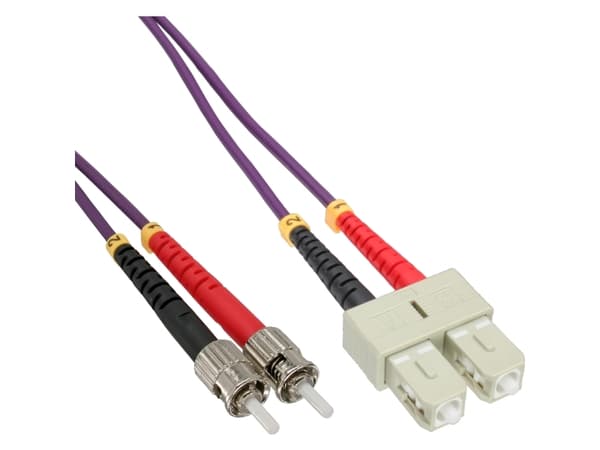 Inline Patchcord SC/ST kuitu, 50/125 µm, OM4 10 m (82510P)