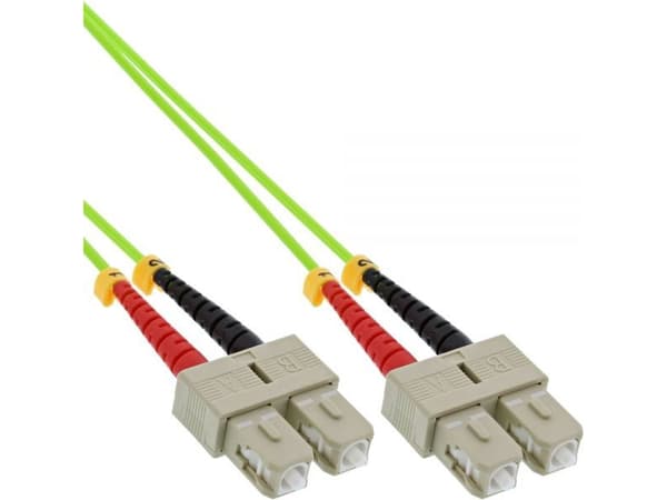 InLine 83510Q, 10 m, OM5, 2x SC, 2x SC