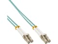 Miniatyrbild 3 av 3: Inline fiberoptiskt diagram Duplex LC/LC 50/125 µm OM3 25 m (88525O)
