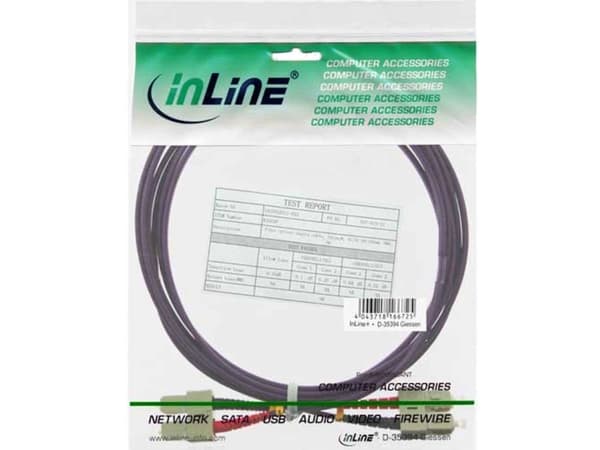 Inline Patchcord SC/SC-kuitu, 50/125 µm, OM4 25 m (83525P)