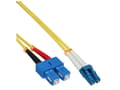 Miniatyrbilde 2 av 4: InLine 88656G, 25m, OS2, 2x LC, 2x SC