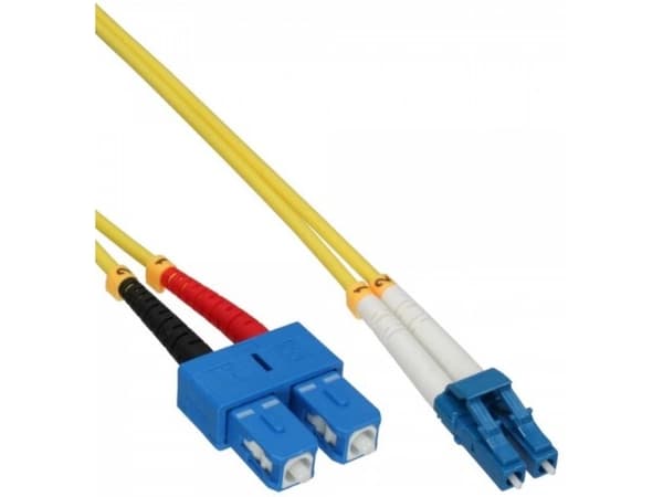 InLine 88656G, 25m, OS2, 2x LC, 2x SC