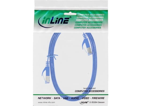 InLine 71814B, 1,5 m, Cat6a, U/FTP (STP), RJ-45, RJ-45, RJ-45