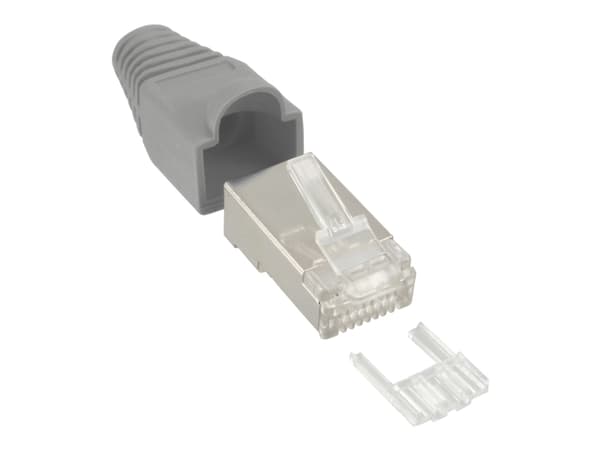 InLine 74510A, Grå, Plast, 10 styck
