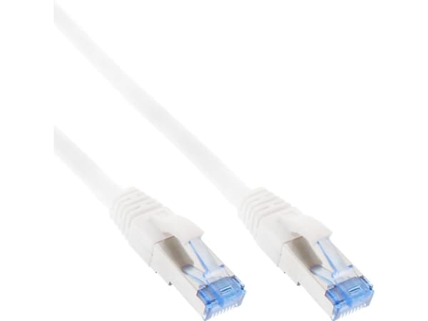 InLine 76815W, 15 m, Cat6a, S/FTP (S-STP), RJ-45, RJ-45, RJ-45