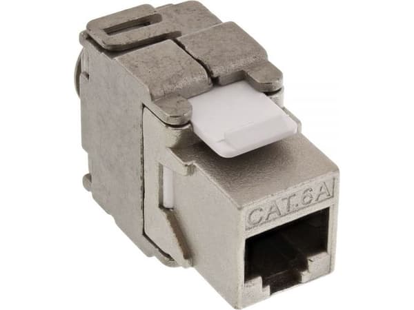 InLine 76201A, RJ-45, Harmaa, Cat6a, 1 kpl
