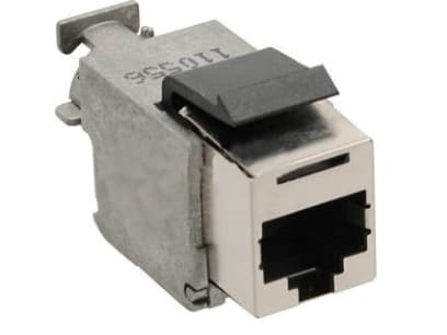 InLine 76201A, RJ-45, Harmaa, Cat6a, 1 kpl