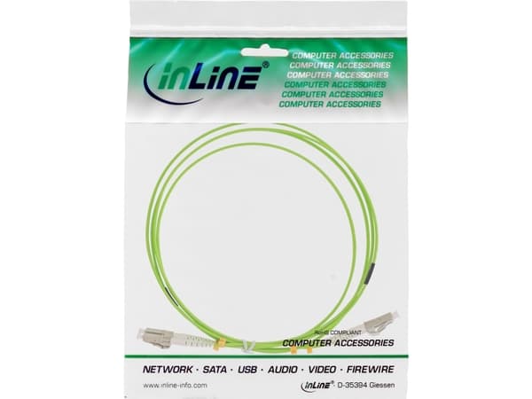 InLine 88542Q, 2 m, OM5, 2x LC, 2x LC, 2x LC