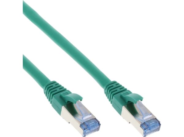 InLine 76820G, 20 m, Cat6a, S/FTP (S-STP), RJ-45, RJ-45, Grønn