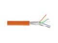 Miniatyrbilde 1 av 5: InLine 76899O, 100 m, Cat6a, S/FTP (S-STP)
