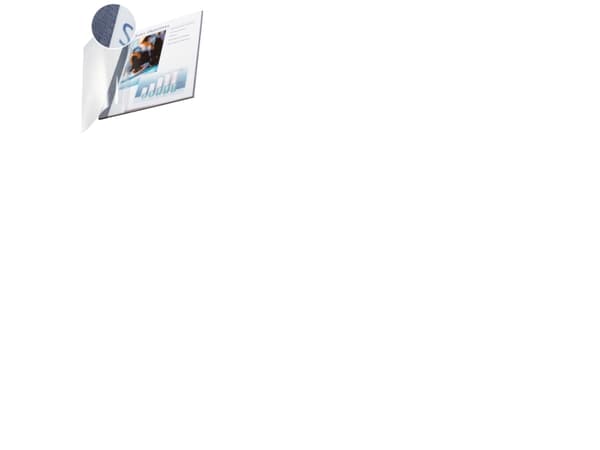 Leitz ImpressBIND - 10.5 mm - A4 (210 x 297 mm) - 105 ark - blå - plastbindningskam