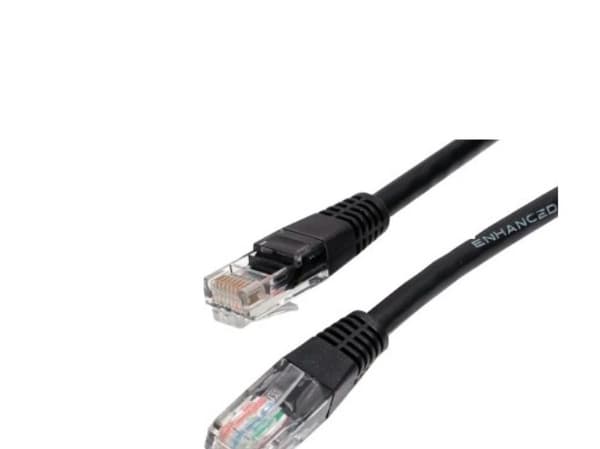 Gembird - Koblingskabel - RJ-45 (hann) til RJ-45 (hann) - 50 cm - CAT 5e - formstøpt - svart