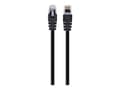 Miniatyrbilde 1 av 5: Gembird - Koblingskabel - RJ-45 (hann) til RJ-45 (hann) - 50 cm - CAT 5e - formstøpt - svart