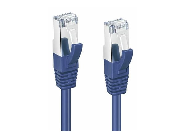 MicroConnect - Verkkokaapeli - RJ-45 (uros) - RJ-45 (uros) - 7 m - suojattu kierretty parikaapeli (SSTP) - CAT 6 - sininen