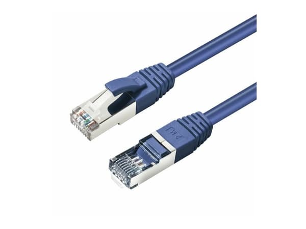 MicroConnect - Verkkokaapeli - RJ-45 (uros) - RJ-45 (uros) - 7 m - suojattu kierretty parikaapeli (SSTP) - CAT 6 - sininen