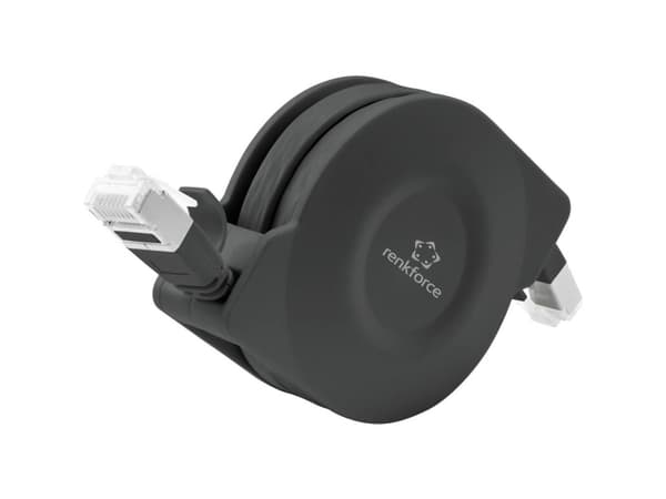 Renkforce RF-4476386, 1,5 m, Cat6a, U/FTP (STP), RJ-45, RJ-45