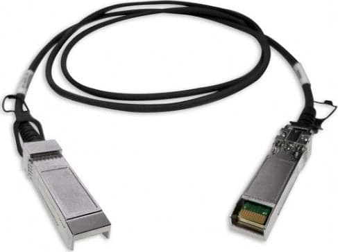 QNAP CAB-DAC15M-SFPP-DEC02 InfiniBand-kablar 1,5 m SFP+ Svart