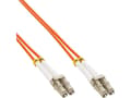 Miniatyrbilde 2 av 2: Inline Patch ledning fiber LC/LC, 50/125 µm, OM2, 5 m (88522)