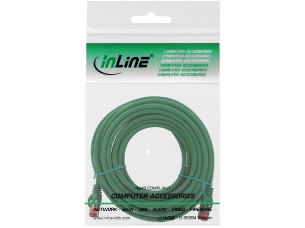 InLine Cat6 S/FTP 5m, 5 m, Cat6, S/FTP (S-STP), RJ-45, RJ-45, RJ-45