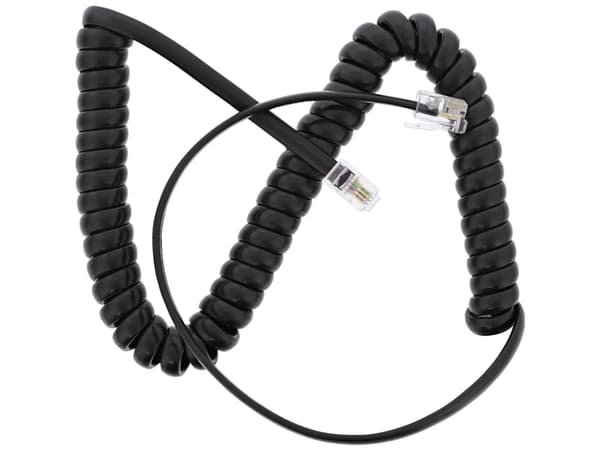 InLine 18893I, 2 m, RJ-10, RJ-10, Svart, Jack