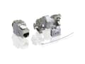 Miniatyrbild 5 av 5: Value Cat.6a Keystone, RJ-45, shielded, toolless silver, Silver