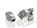 Miniatyrbild 2 av 5: Value Cat.6a Keystone, RJ-45, shielded, toolless silver, Silver