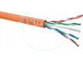 Miniatyrbilde 2 av 2: Solarix - Samlet kabel - 500 m - 6.6 mm - UTP - CAT 6 - IEEE 802.3af/IEEE 802.3at - oransje, RAL 2003