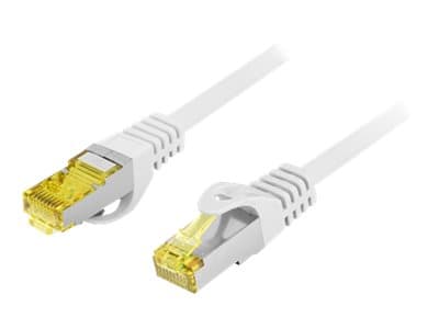 Lanberg - Koblingskabel - RJ-45 (hann) til RJ-45 (hann) - 1 m - 6.2 mm - S/FTP - CAT 6a - flertrådet, uten hindringer, formstøpt, halogenfri - RAL 70