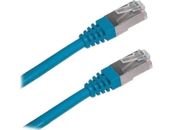 Lynx CS Patch kabel Cat6A, S-FTP - 5m, modrý