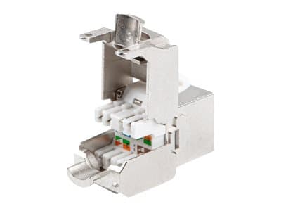 Lanberg KSF7-2000 - Modulaarinen sisäkkäin - CAT 7 - FTP - RJ-45 - hopea