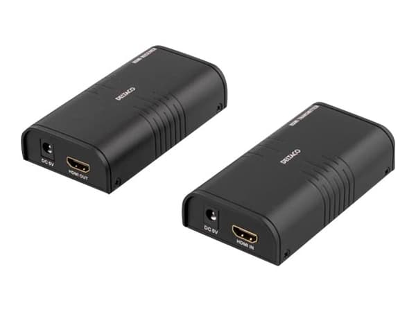 DELTACO HDMI-221 - Förlängd räckvidd för audio/video - upp till 120 m