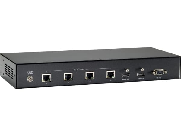 LevelOne HVE-9114T HDMI over Cat.5 Transmitter - Förlängd räckvidd för audio/video - sändare - 10Mb LAN - över CAT 5 - upp till 300 m