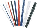 Miniatyrbild 5 av 5: Fellowes Plastic Comb - 38 mm - 30 cm - 21 ringar - A4 (210 x 297 mm) - 340 ark - svart - 50 stk plastbindningskam - för Fellowes Galaxy 500, Galaxy