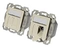 Pikkukuva 1 / 4: EFB Elektronik ET-25133.1V1, 2 x RJ-45, 6a, Valkoinen